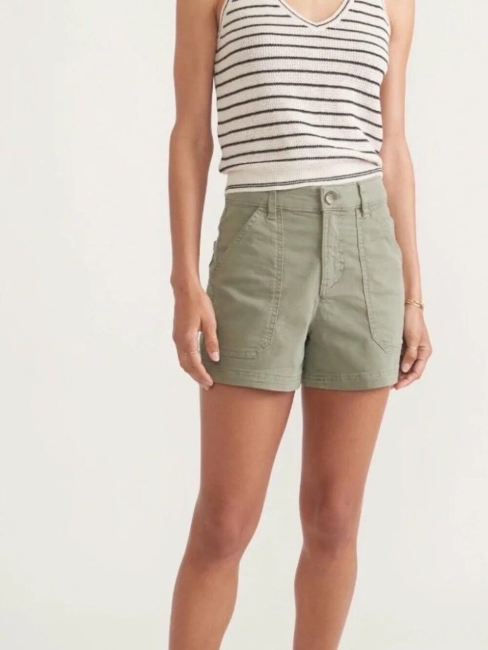NWT Marine Layer Maya Utility Shorts in Olive Size 10